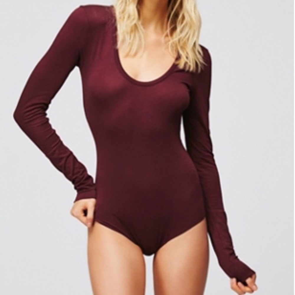 Free People Easy Peasy Tee Bodysuit
